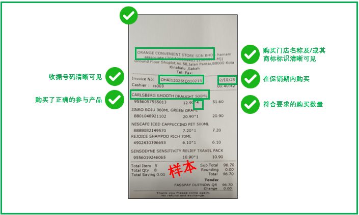 收据验证示例